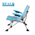 Easy carry foldable camping chair outdoor leisure folding stainless chair